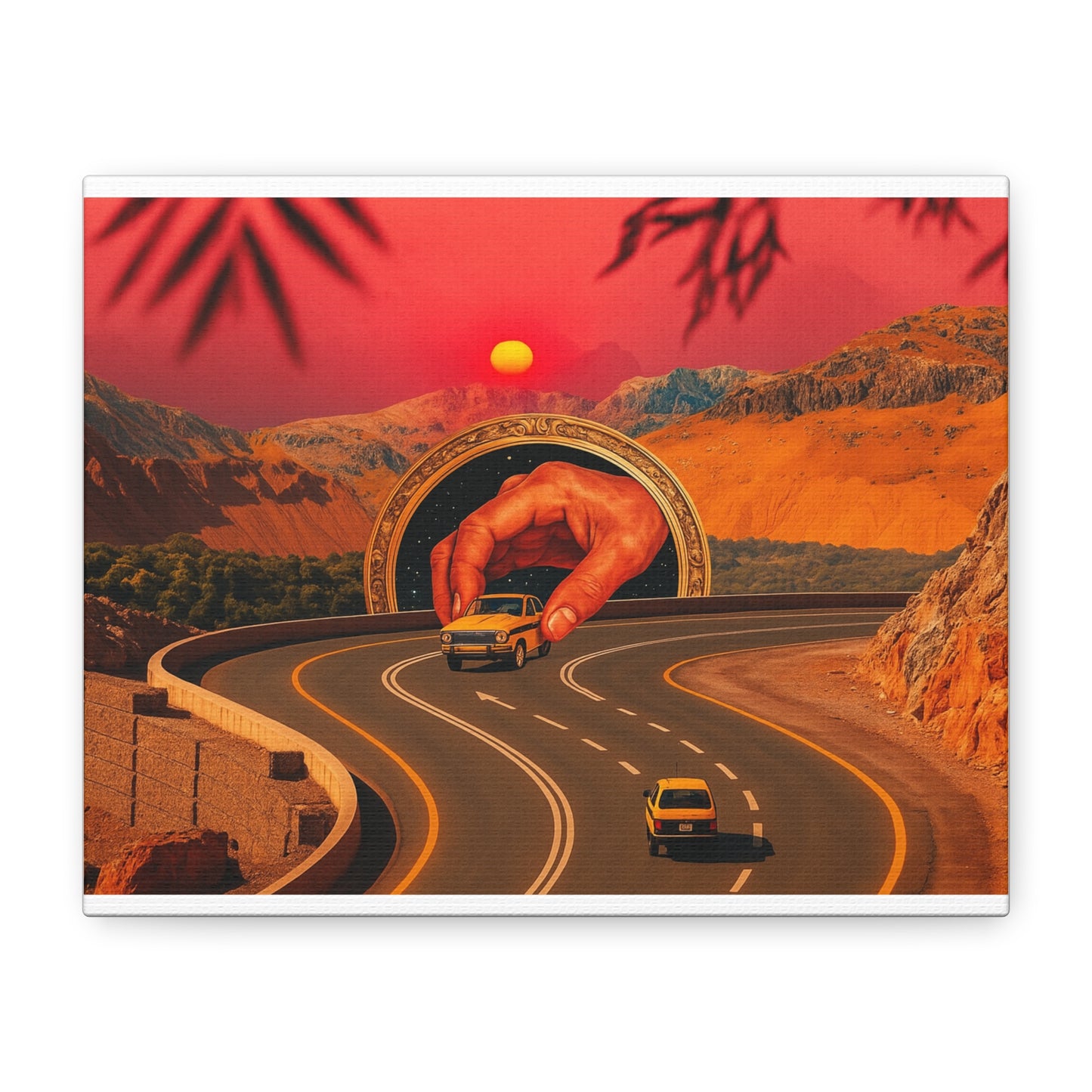 Cosmic Detour Canvas Art