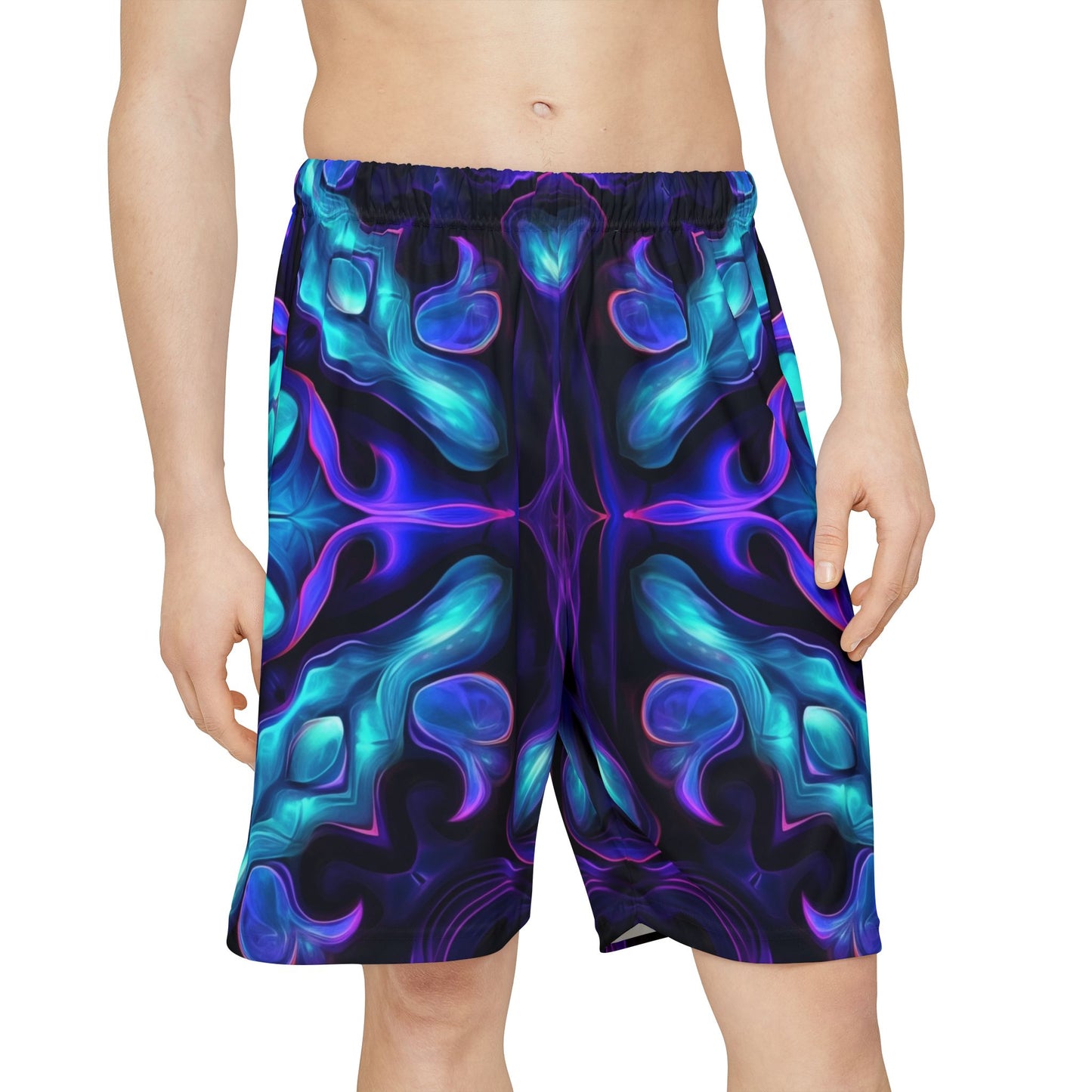 Ethereal Glow Psychedelic Shorts