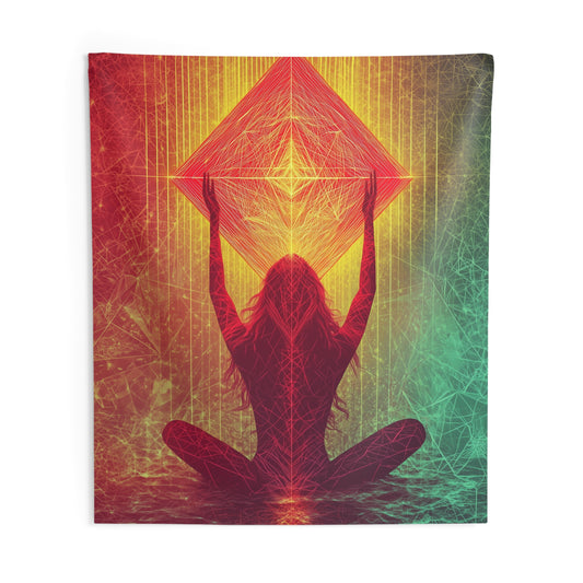 Sacred Geometry Meditation Tapestry