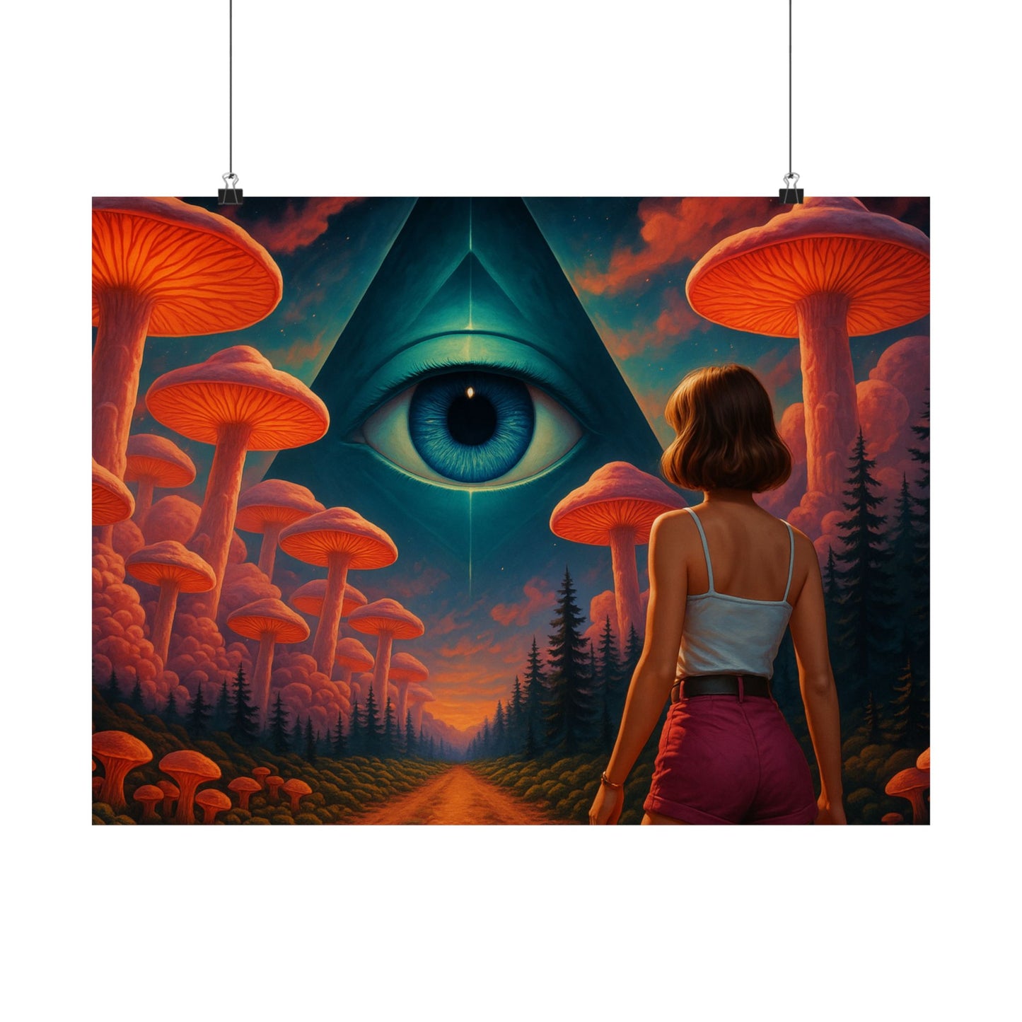 Mushroom Vision Portal Poster
