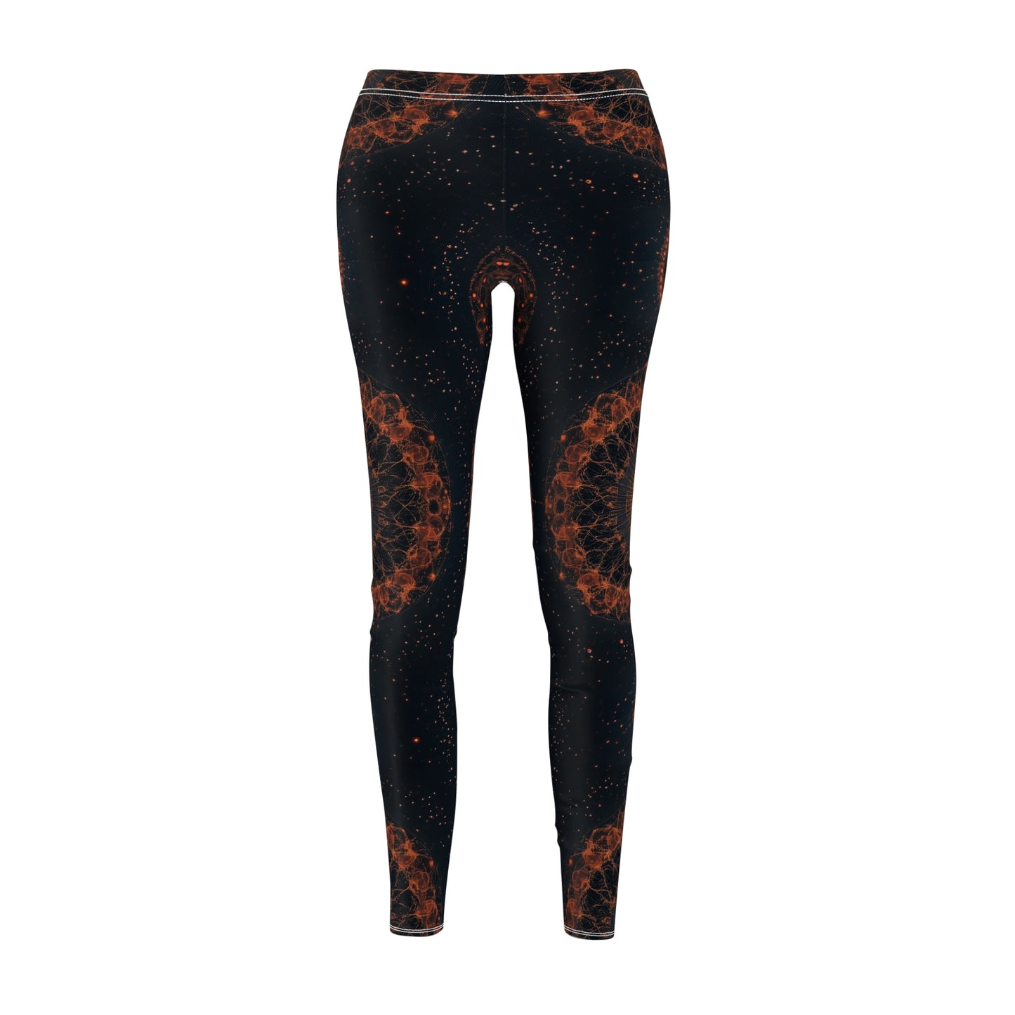 Cosmic Ember Psychedelic Leggings