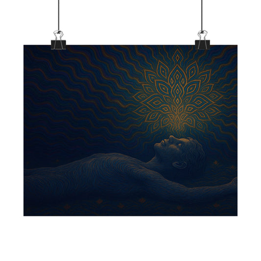 Sacred Expansion – DMT Trip Art Poster