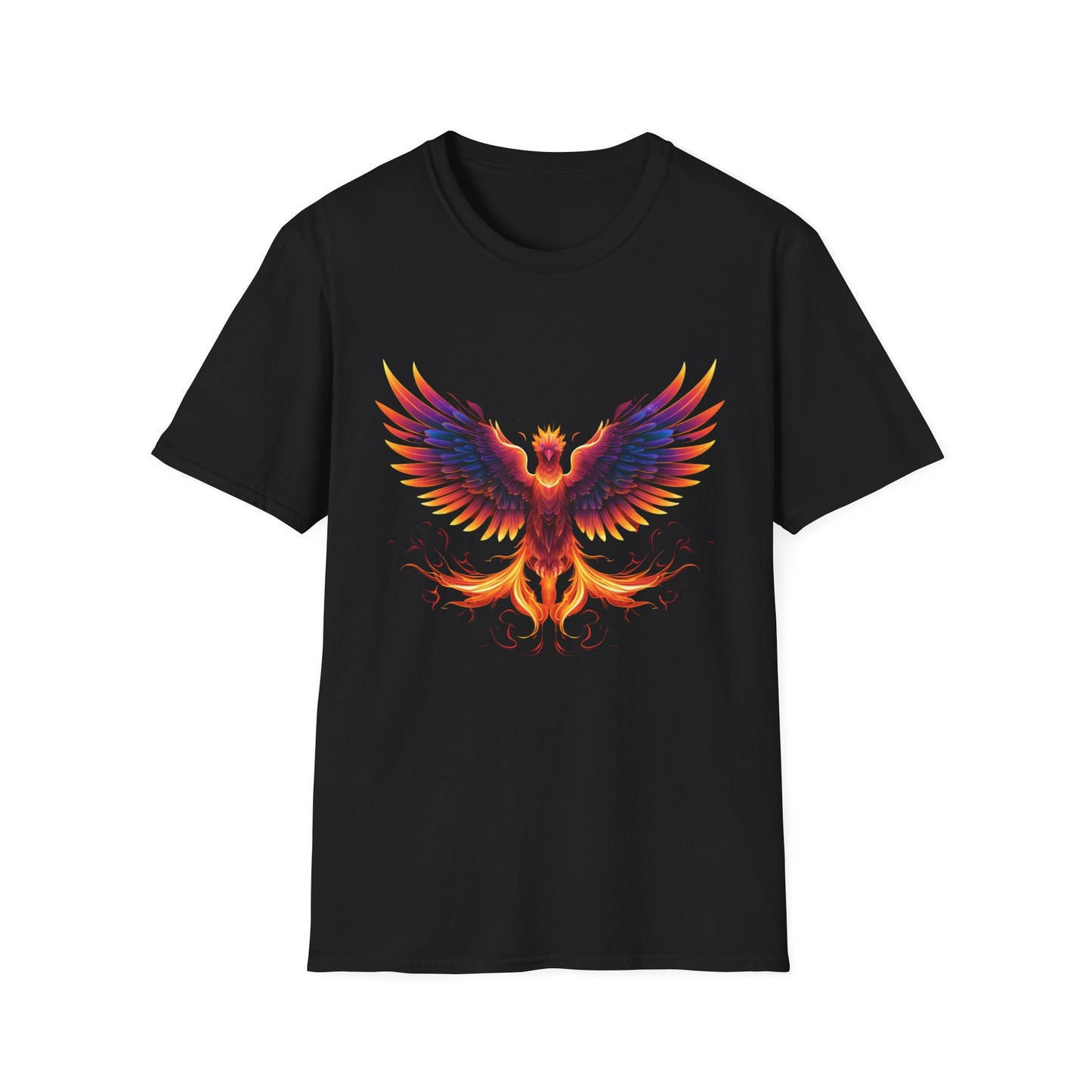 Psychedelic Phoenix Flame T-Shirt