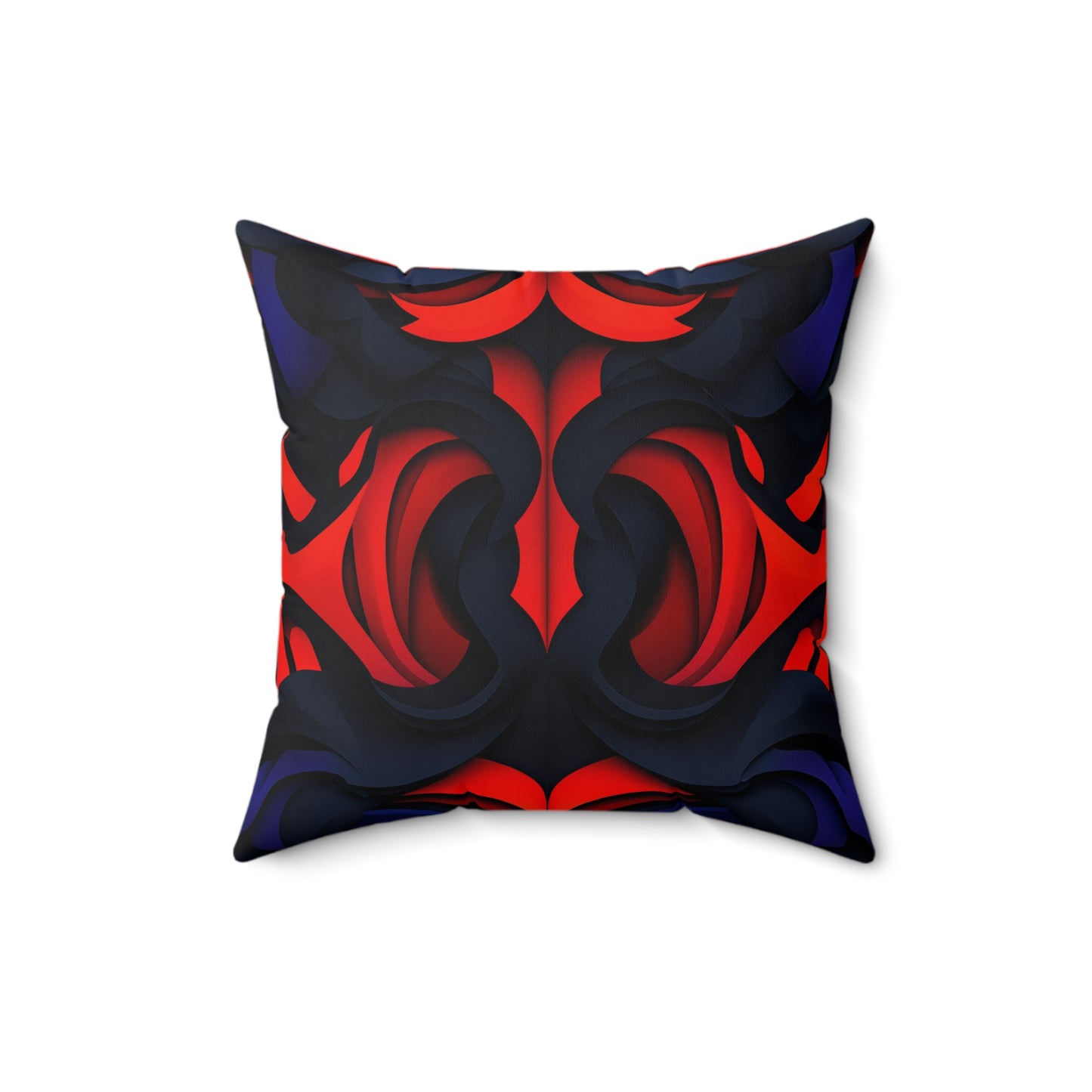 Hypnotic Flame Trippy Pillow