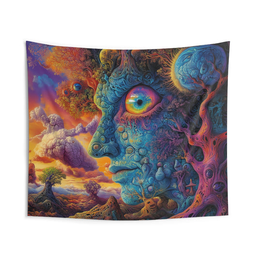 Visionary Realm Psychedelic Tapestry