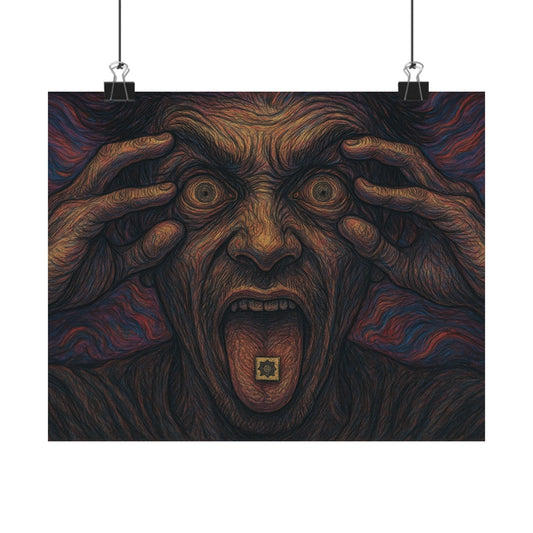 Mind Expansion LSD Psychedelic Poster