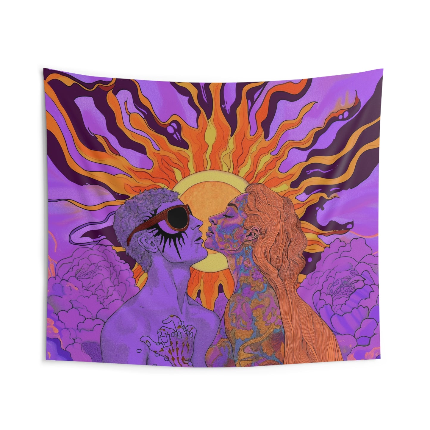 Cosmic Lovers Tapestry