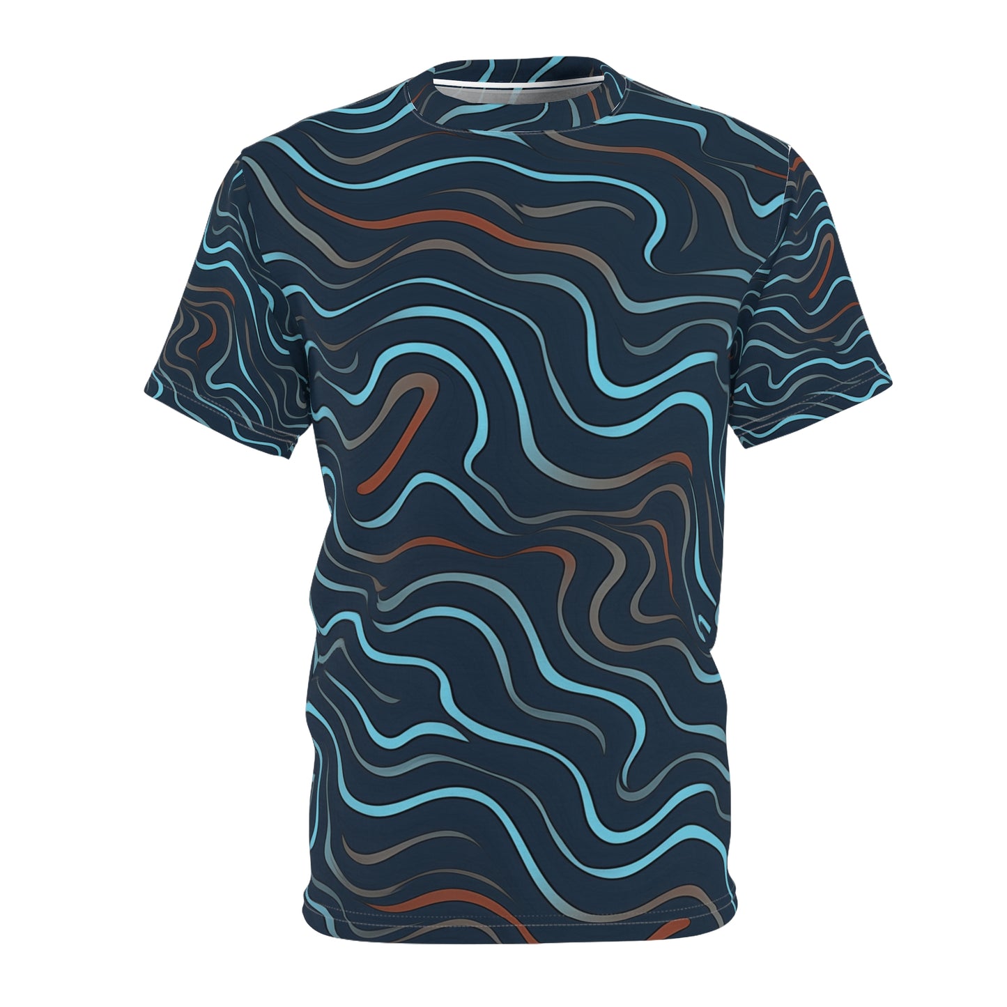 Psychedelic Wave Flow T-Shirt