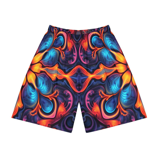 Abstract Colorful Trippy Shorts