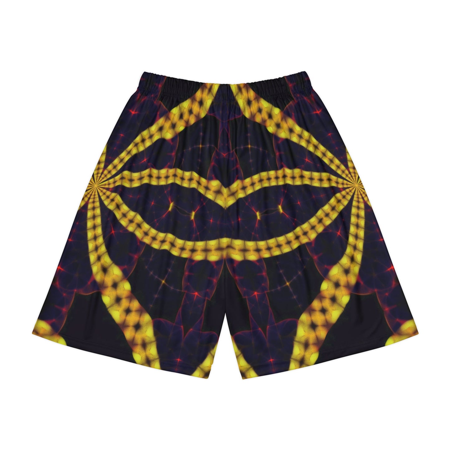 Trippy Galactic Glow Shorts