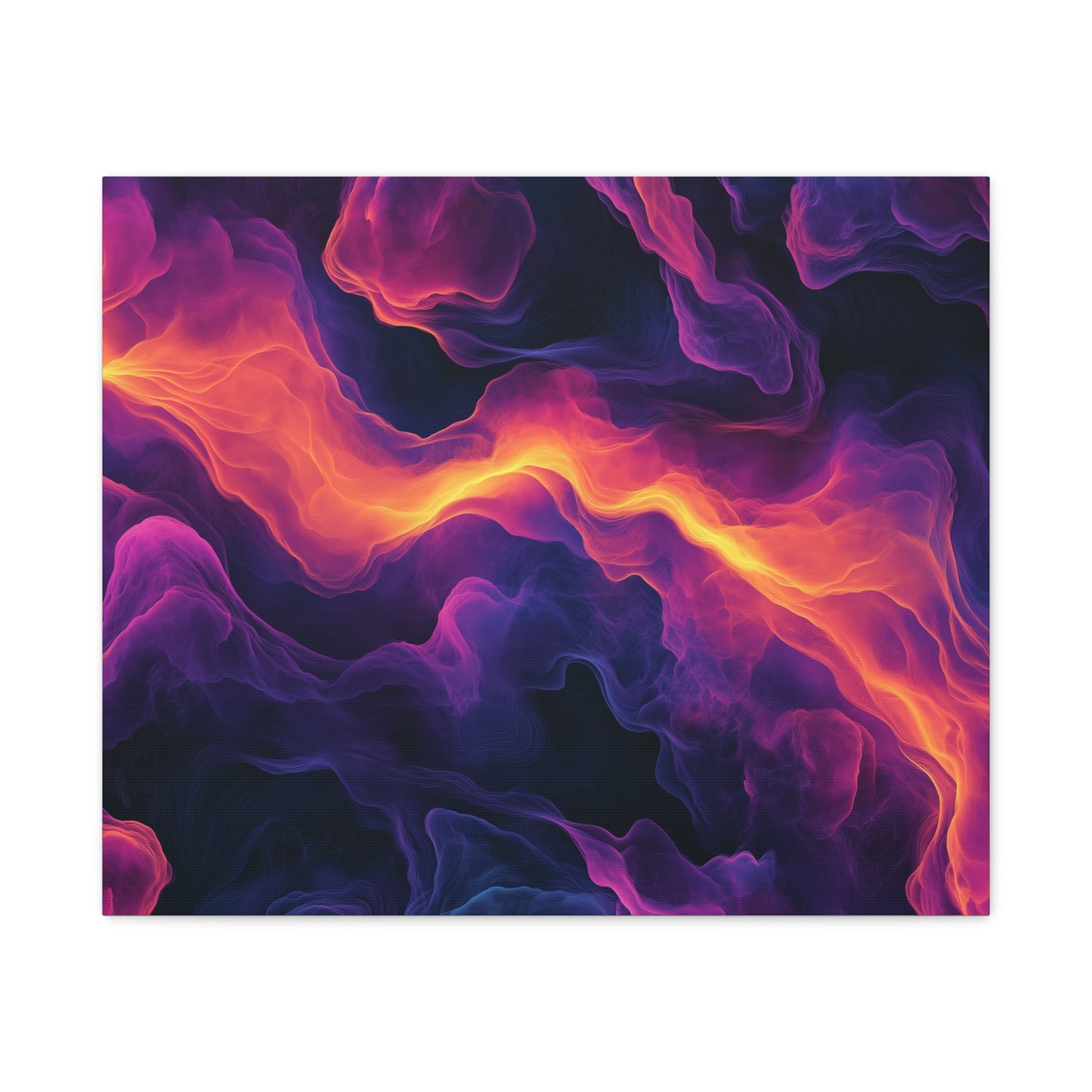 Fiery Dreamscape Abstract Canvas