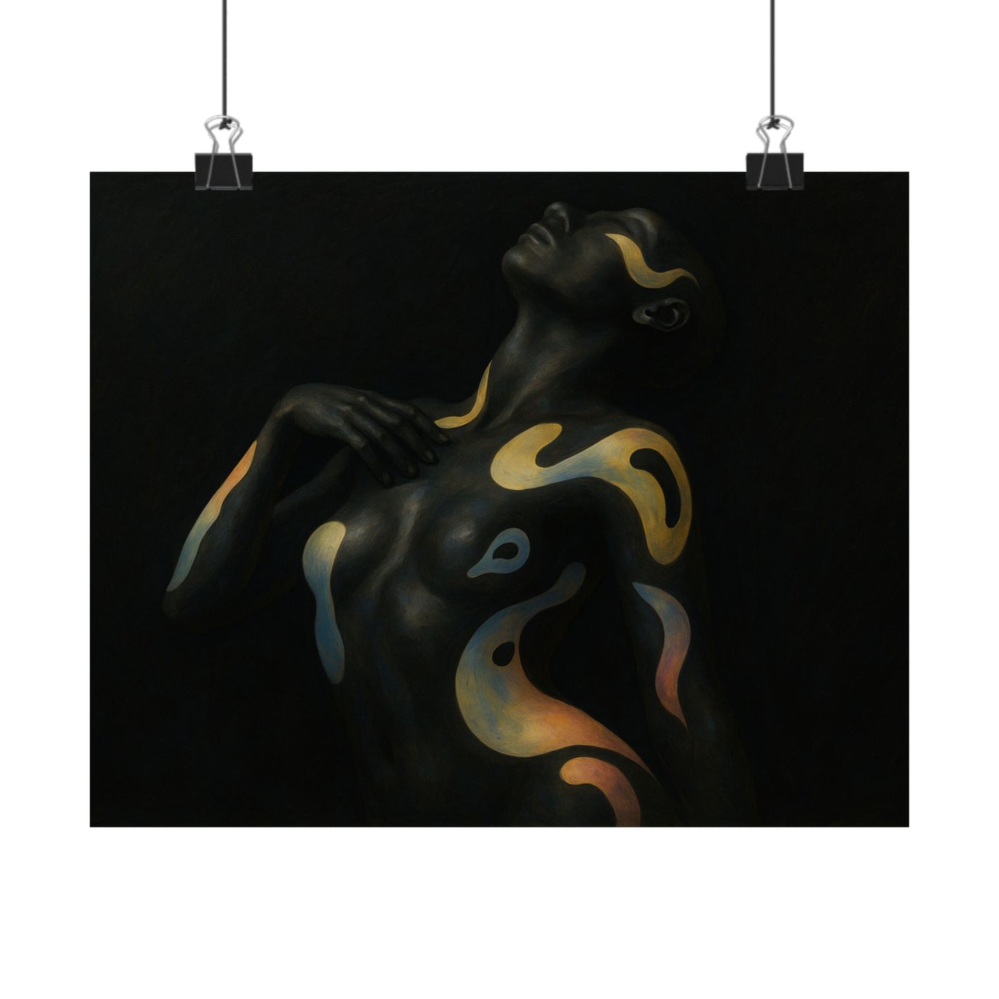 Cosmic Flow Nude Poster