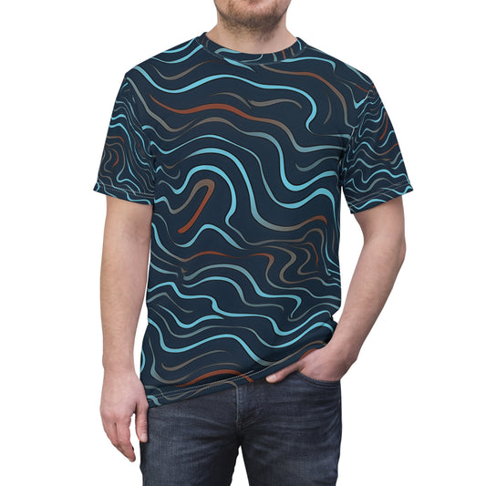 Psychedelic Wave Flow T-Shirt