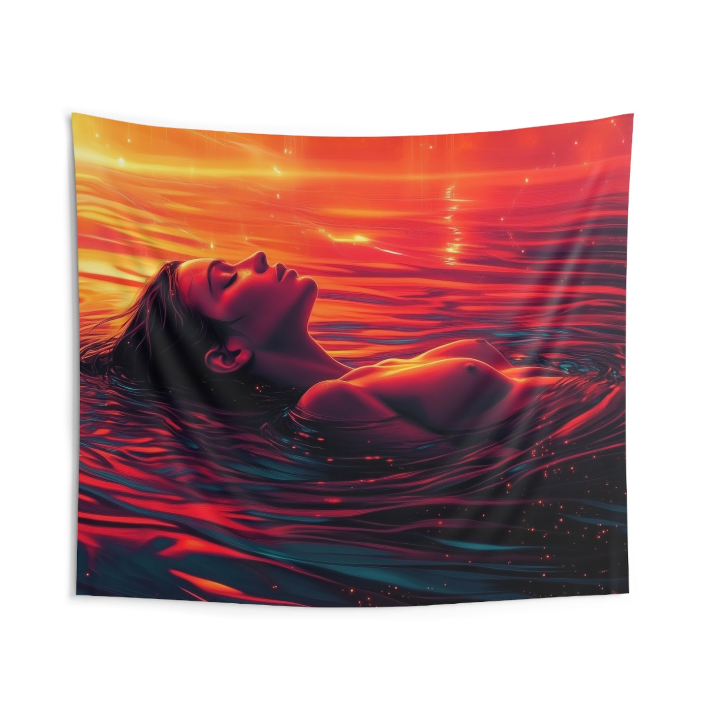 Trippy Radiant Nude Bliss Tapestry