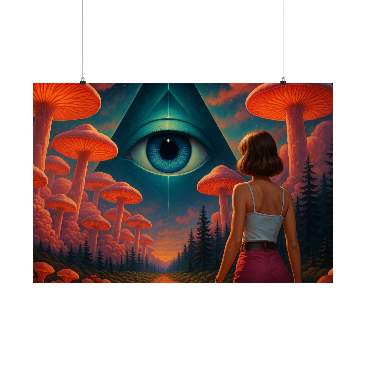 Mushroom Vision Portal Poster