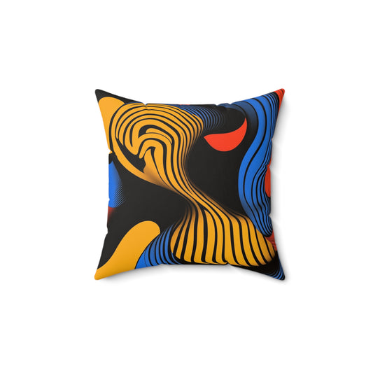 Abstract Flow Art Pillow