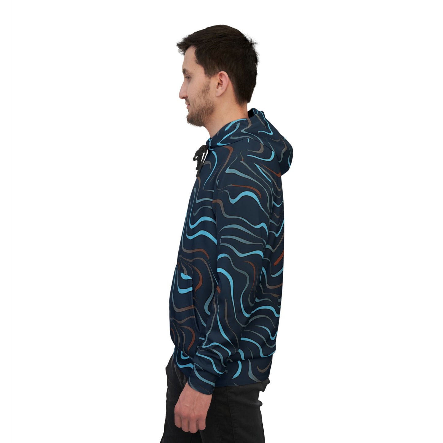 Oceanic Wave Psychedelic Hoodie