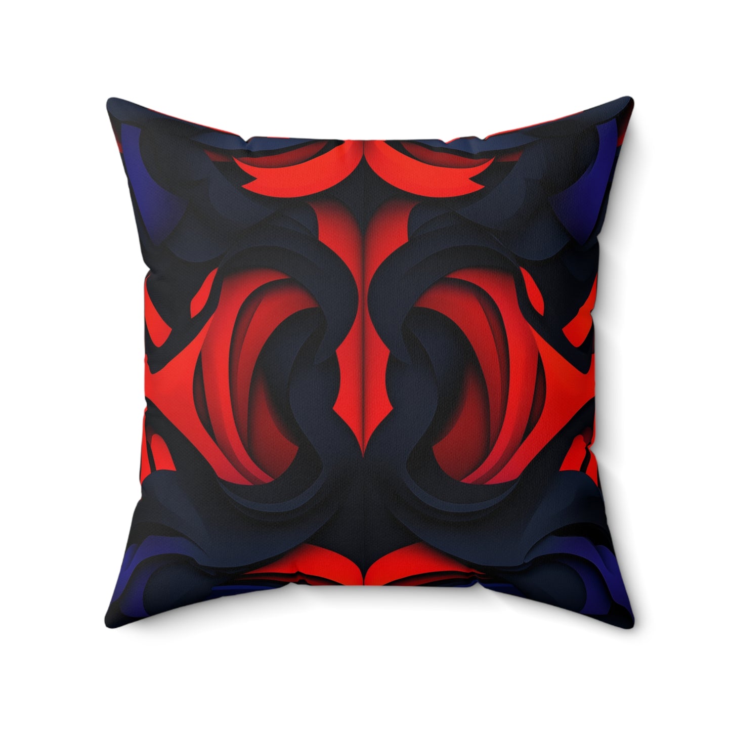 Hypnotic Flame Trippy Pillow