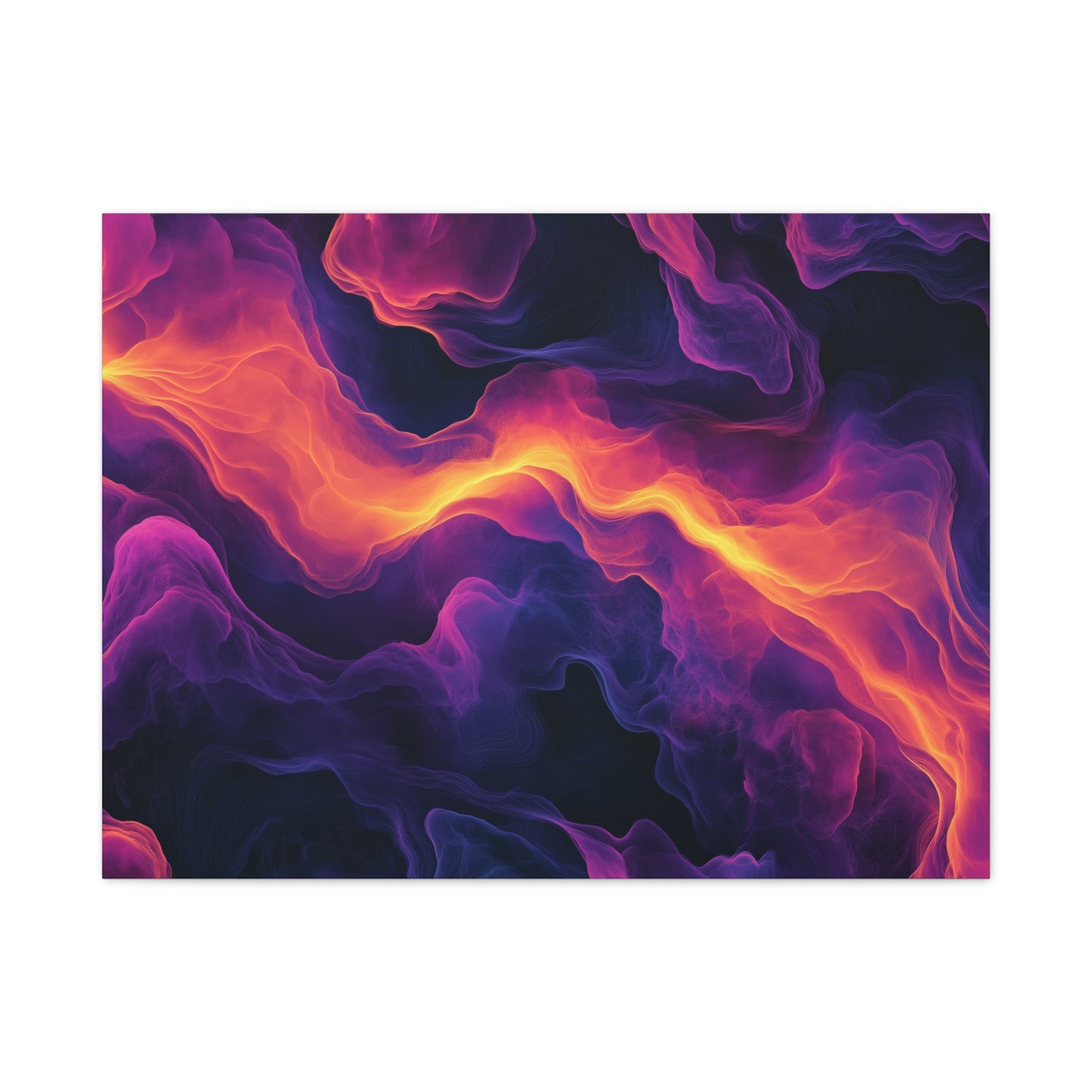 Fiery Dreamscape Abstract Canvas