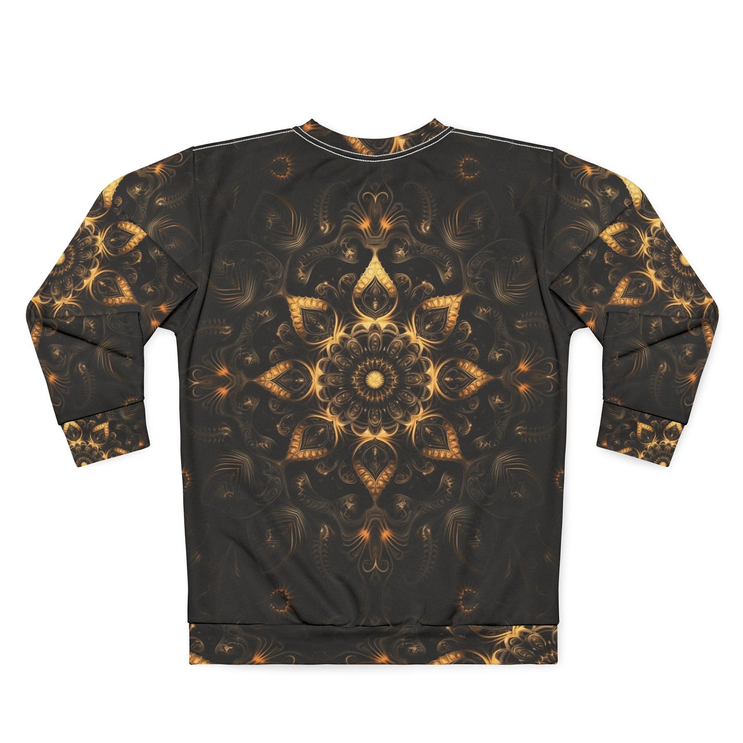 Cosmic Gold Mandala Sweatshirt