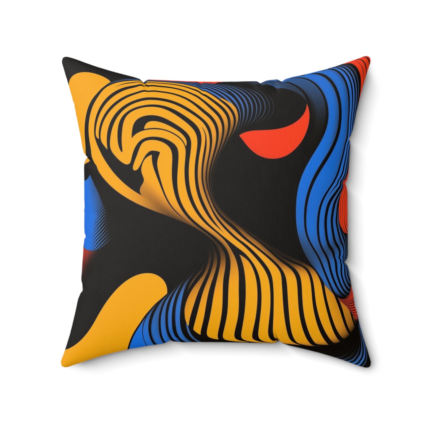 Abstract Flow Art Pillow