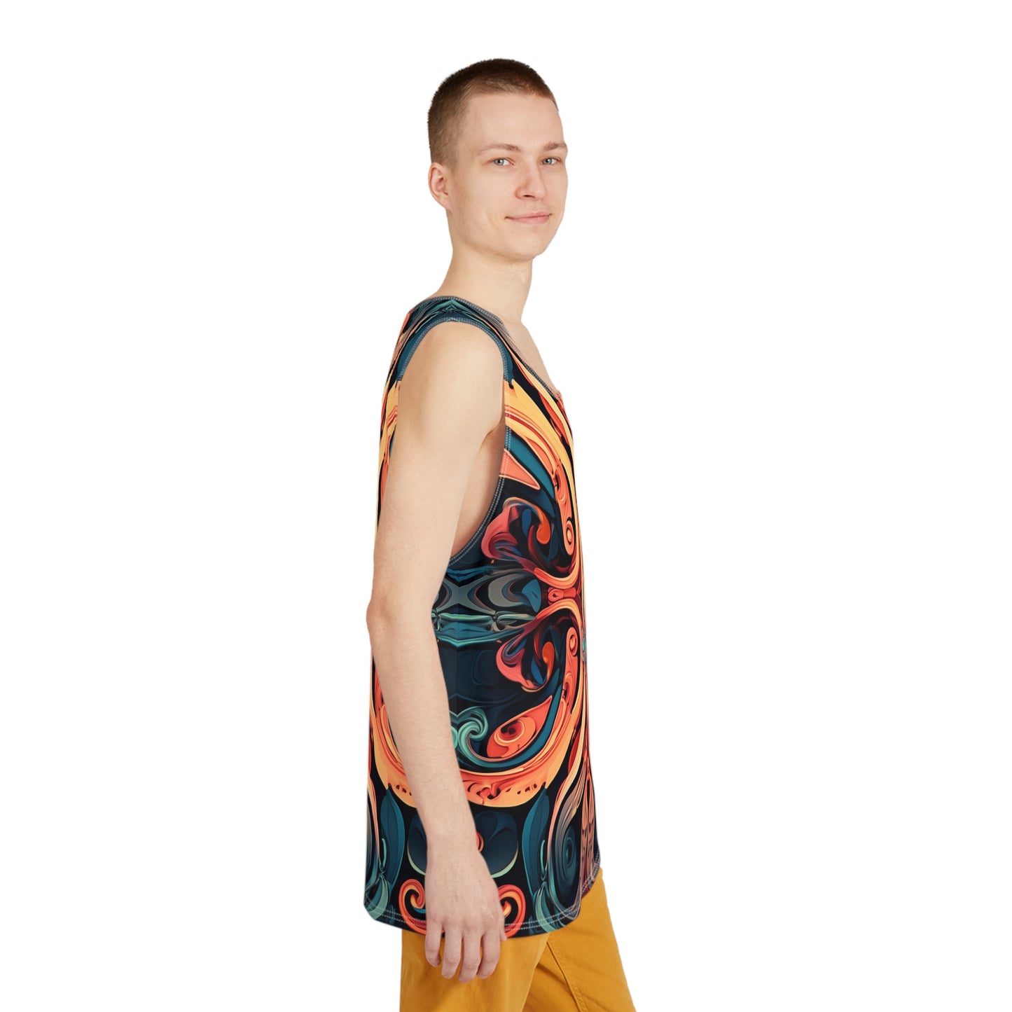 Flame Symphony Trippy Tank Top