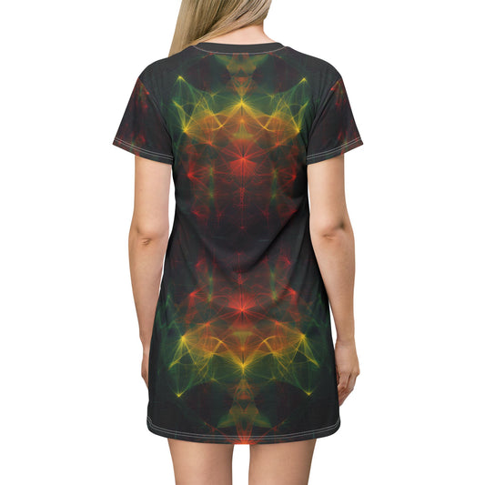 Aurora Vibes T-Shirt Dress