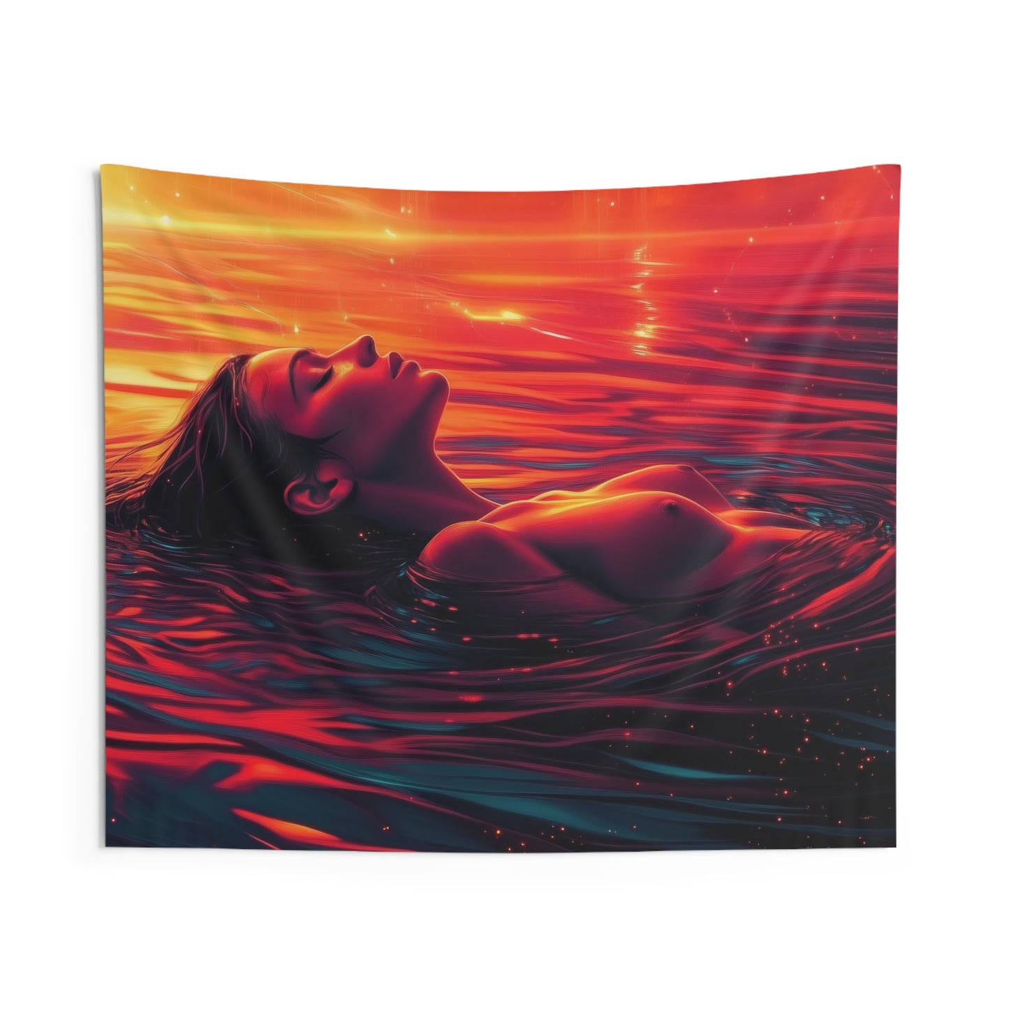 Trippy Radiant Nude Bliss Tapestry