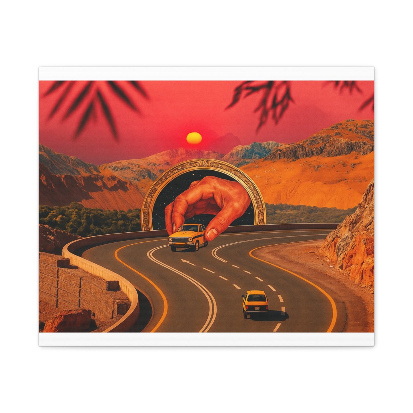 Cosmic Detour Canvas Art