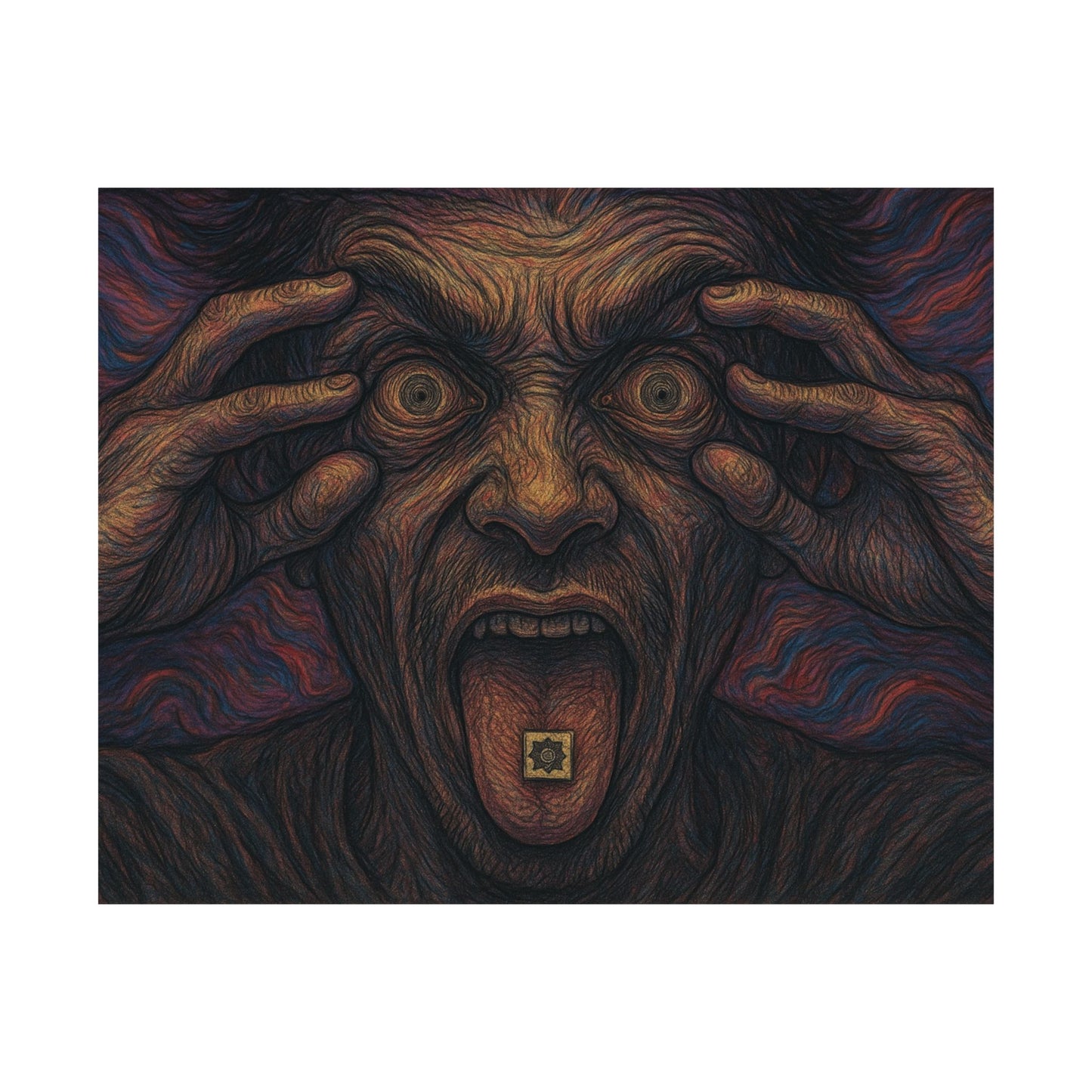 Mind Expansion LSD Psychedelic Poster