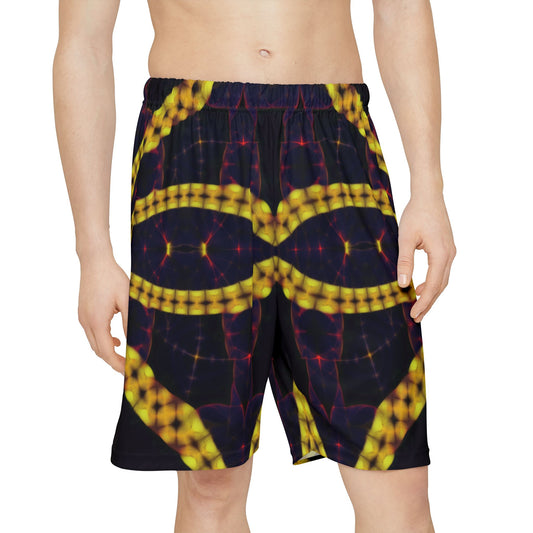 Trippy Galactic Glow Shorts