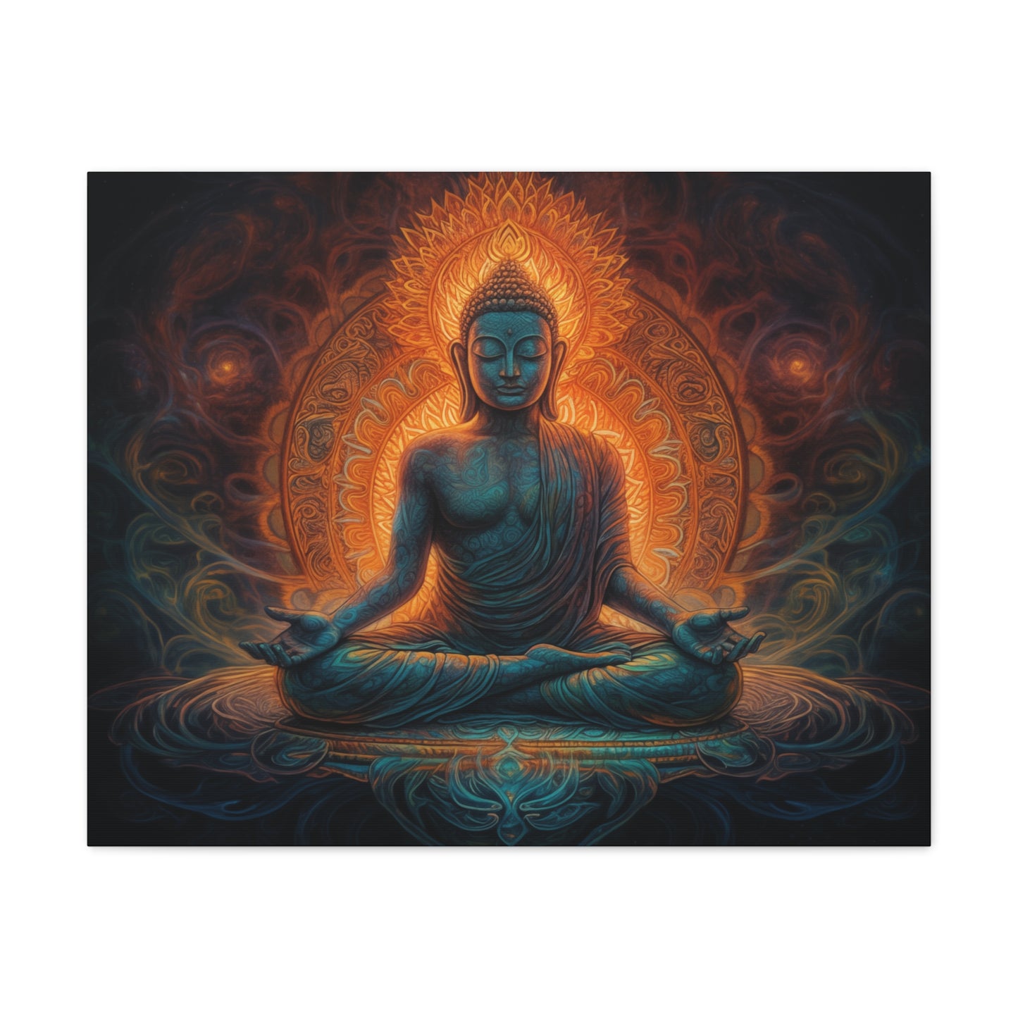 Sacred Radiance of the Buddha Canvas Art