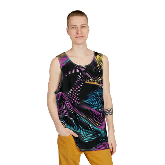 Flowing Wave Tank Top