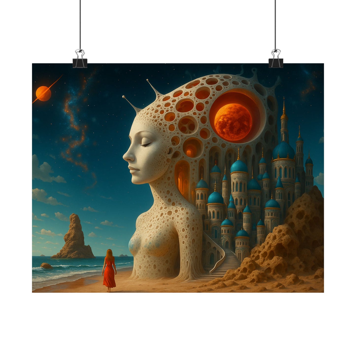 Surreal Dreamscape Poster Art