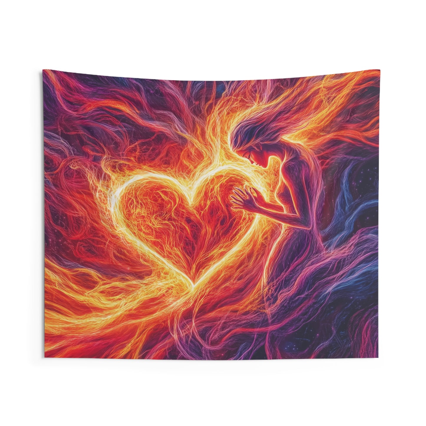 Heart of Fire Tapestry