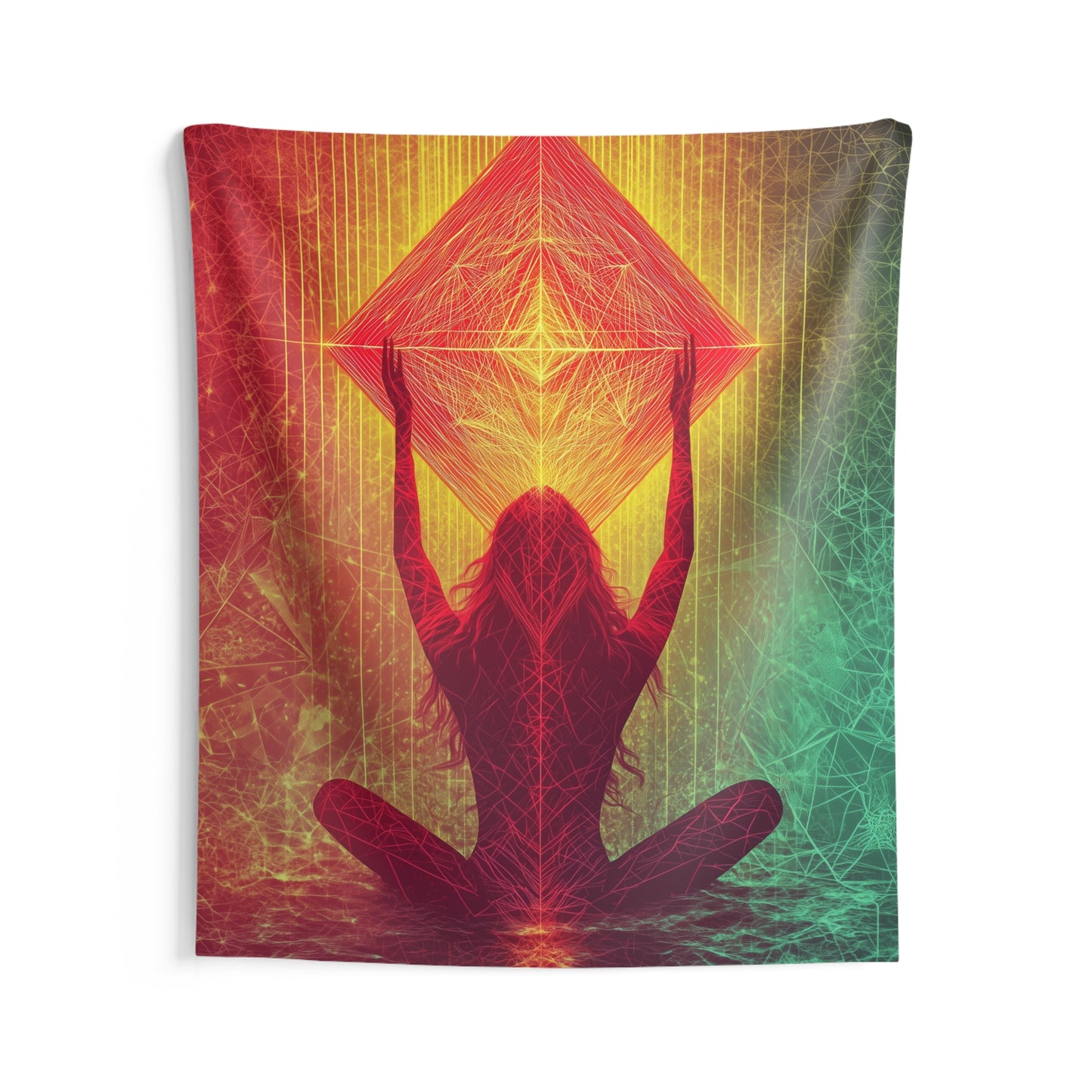 Sacred Geometry Meditation Tapestry