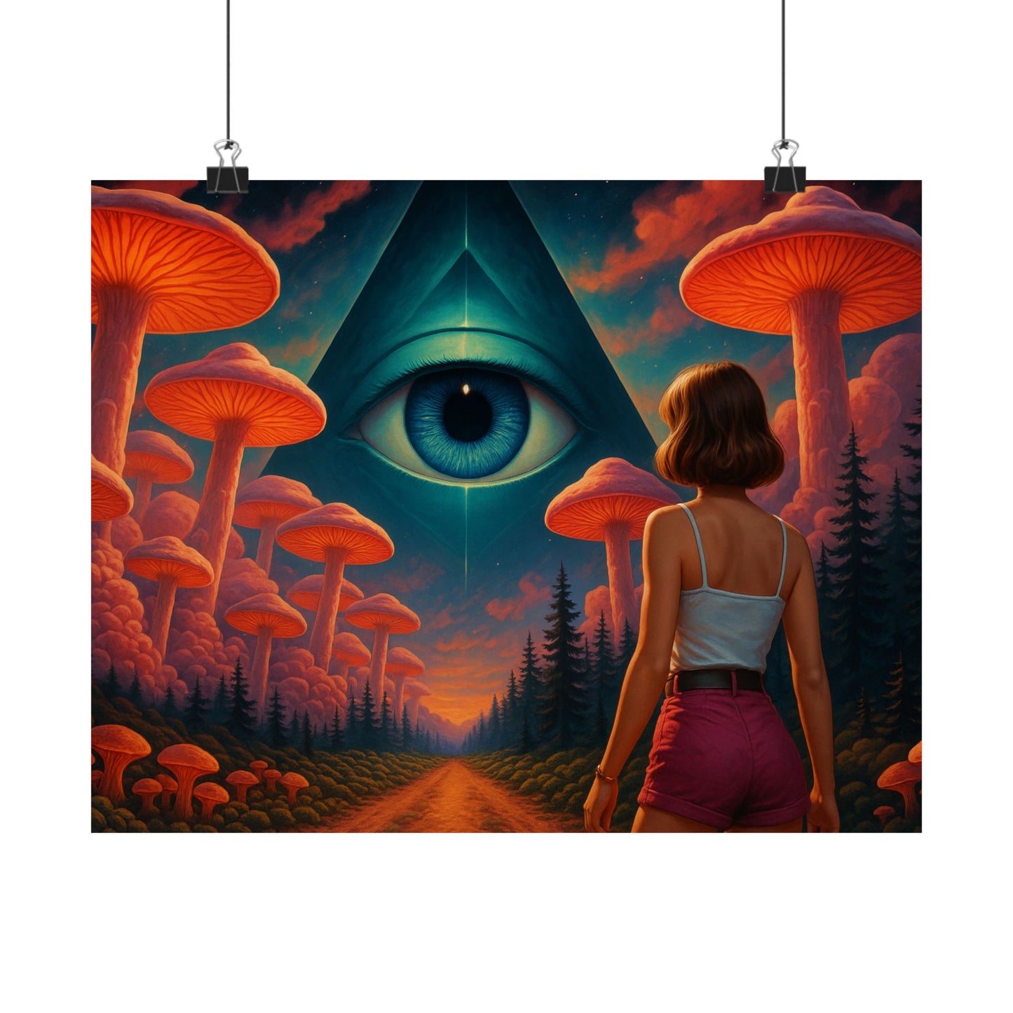 Mushroom Vision Portal Poster