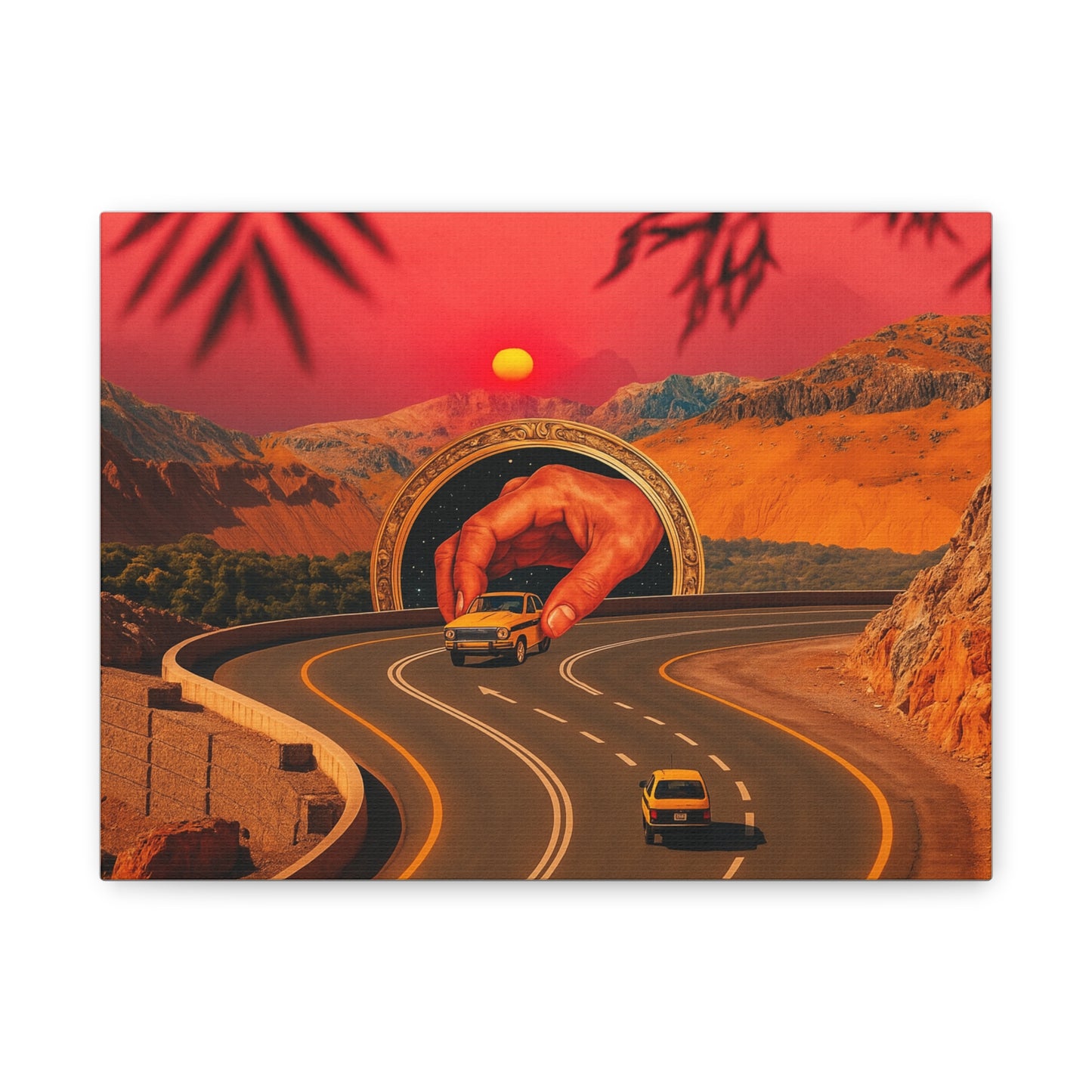 Cosmic Detour Canvas Art