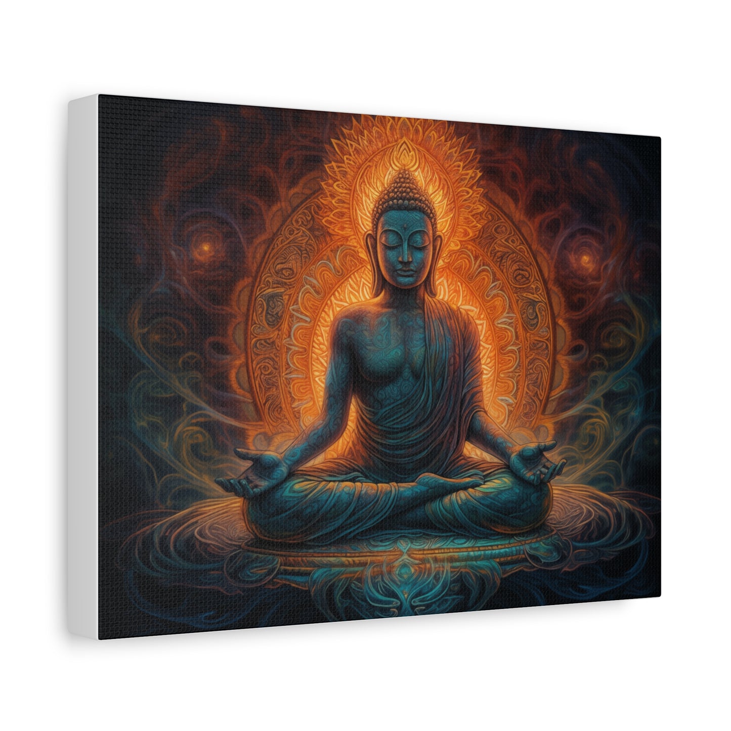 Sacred Radiance of the Buddha Canvas Art