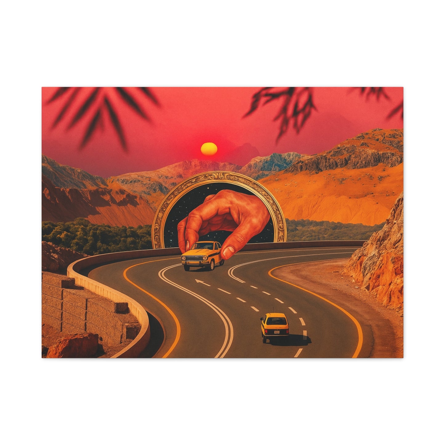 Cosmic Detour Canvas Art