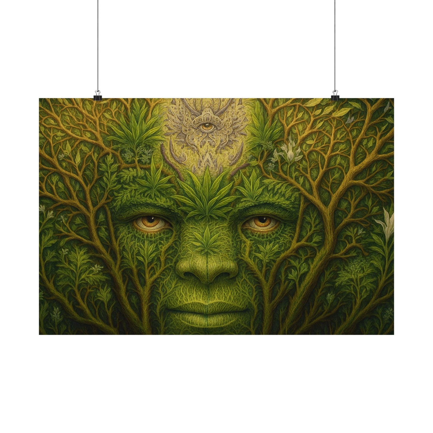 Spirit of the Forest Poster – The Eyes of Nature
