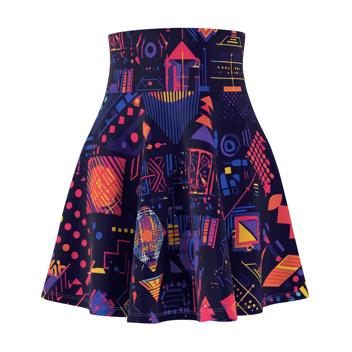 Abstract Geometric Flow Skirt