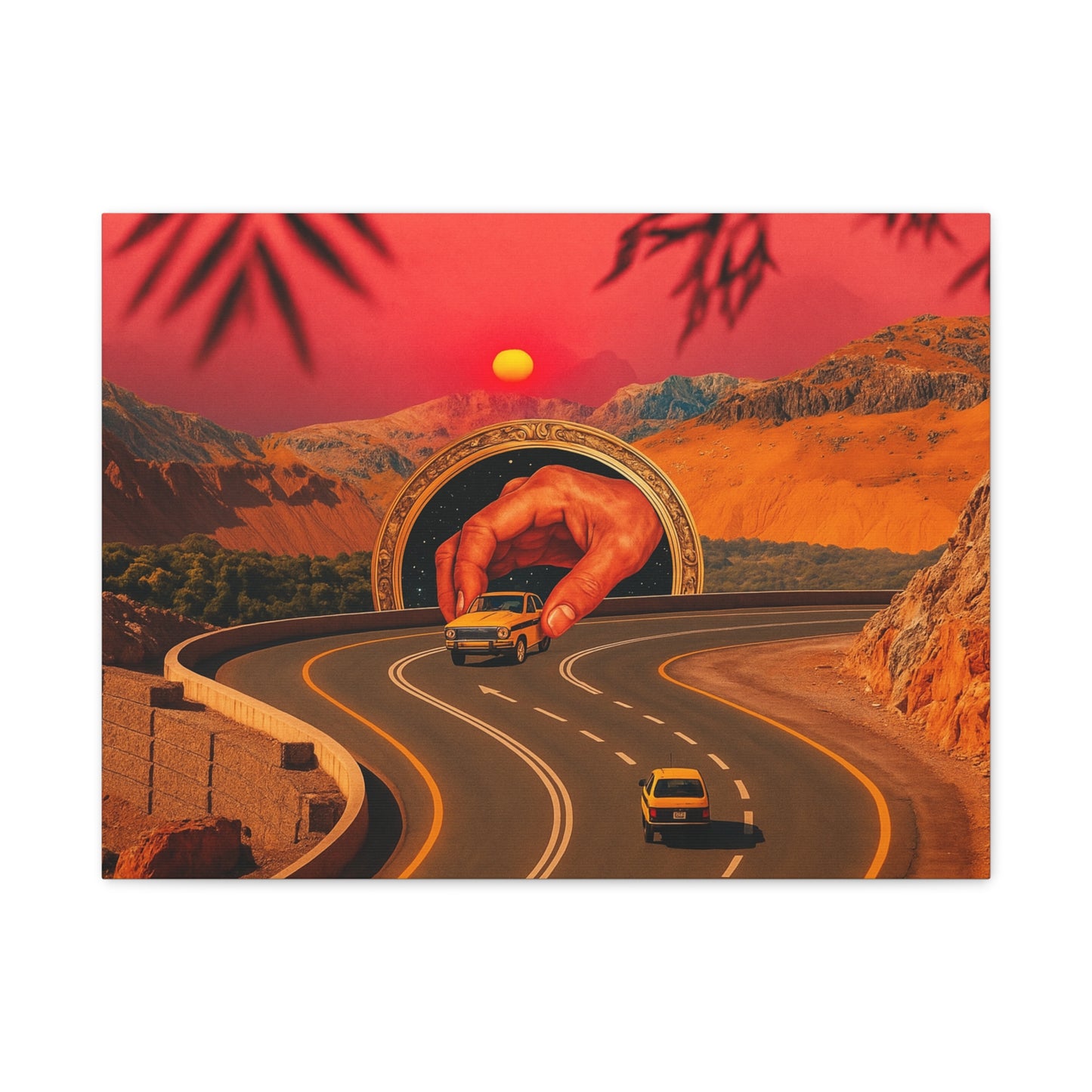 Cosmic Detour Canvas Art
