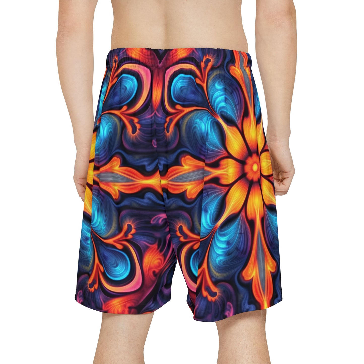 Abstract Colorful Trippy Shorts