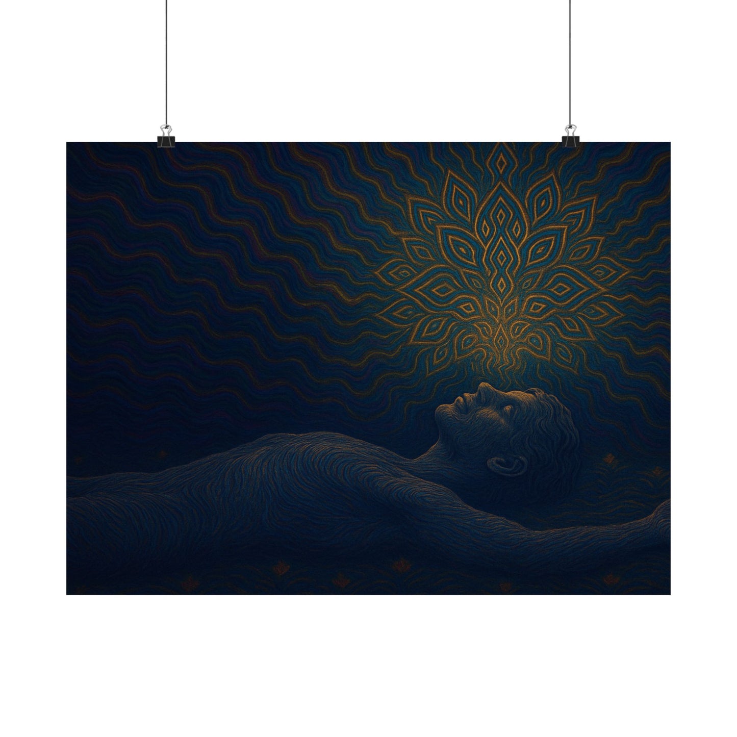 Sacred Expansion – DMT Trip Art Poster