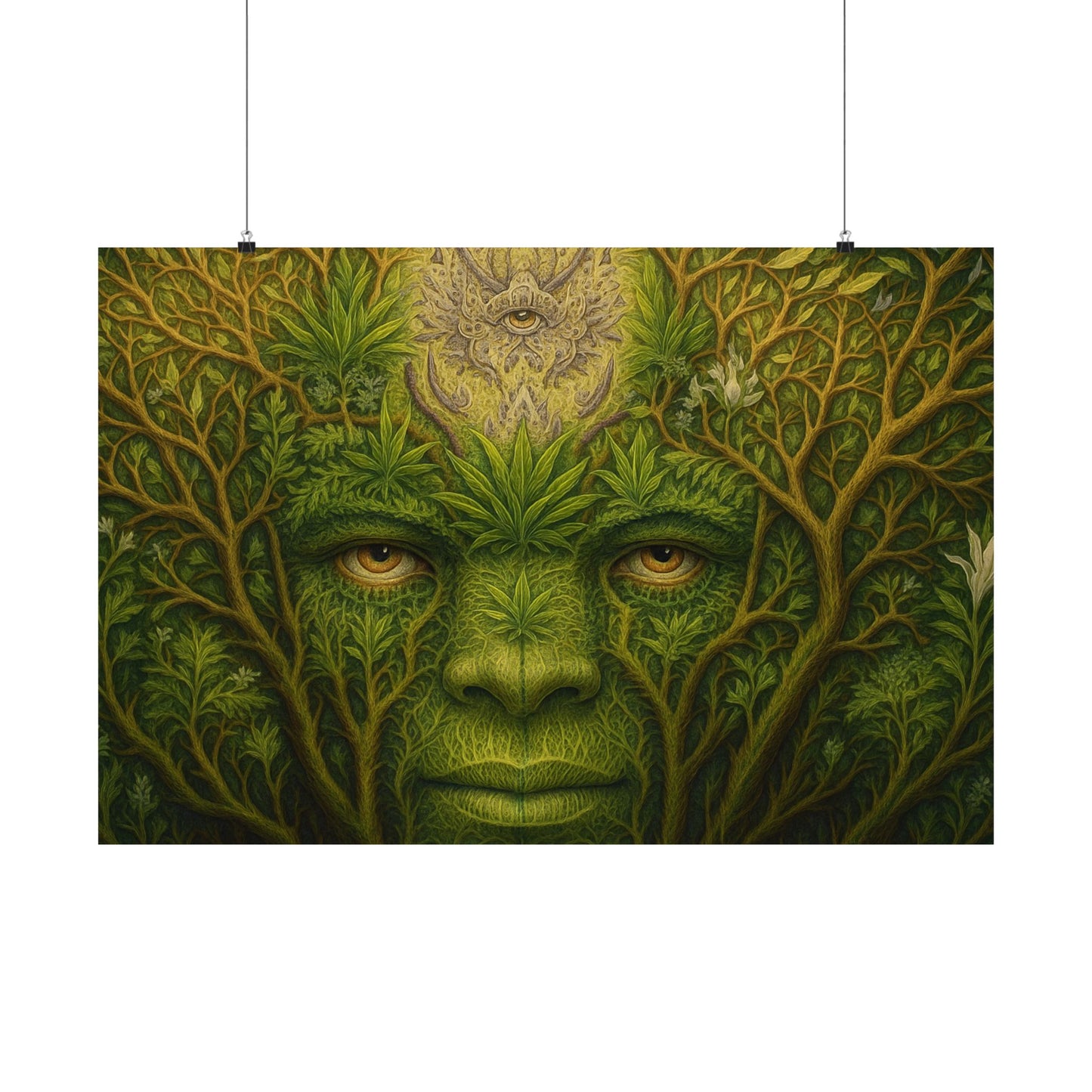 Spirit of the Forest Poster – The Eyes of Nature