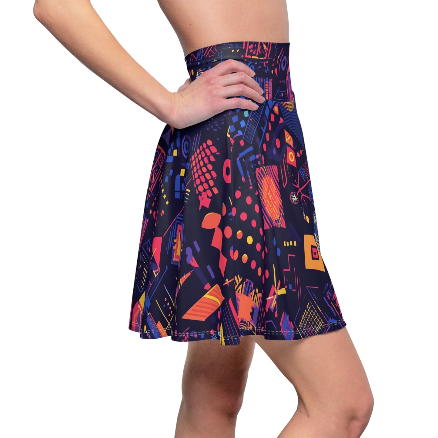 Abstract Geometric Flow Skirt