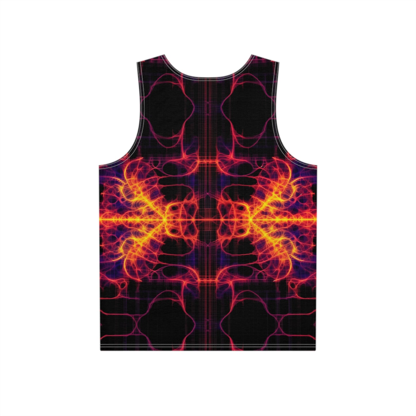 Electrifying Firestorm Psychedelic Tank Top