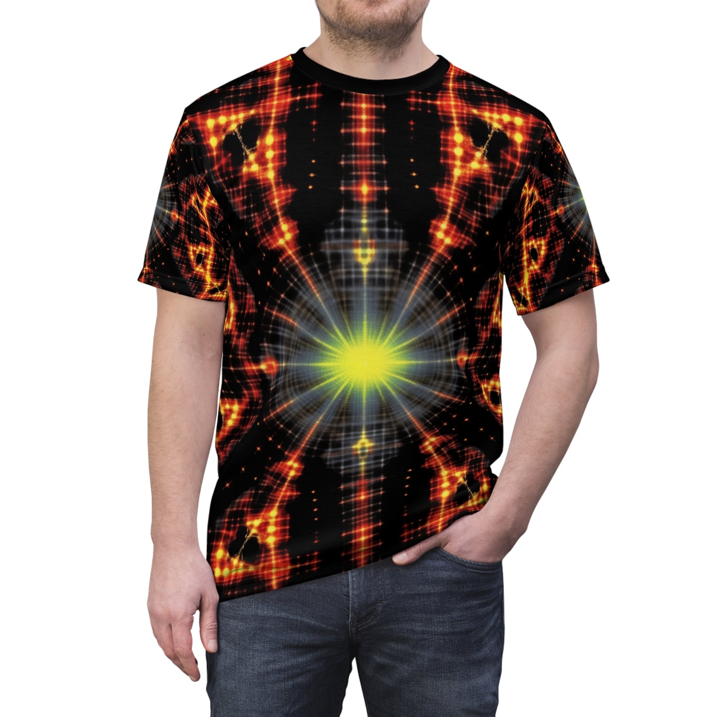 Solar Flare Fusion Psychedelic Shirt