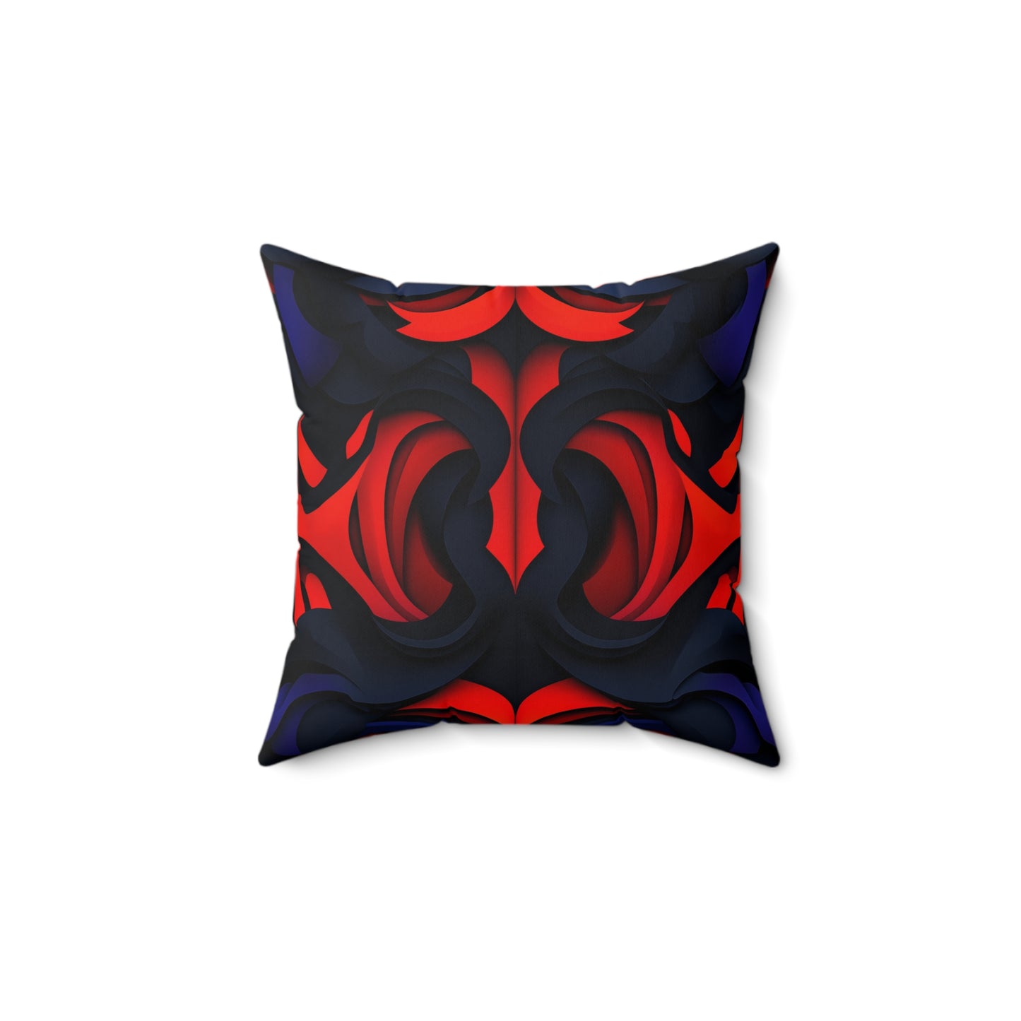 Hypnotic Flame Trippy Pillow